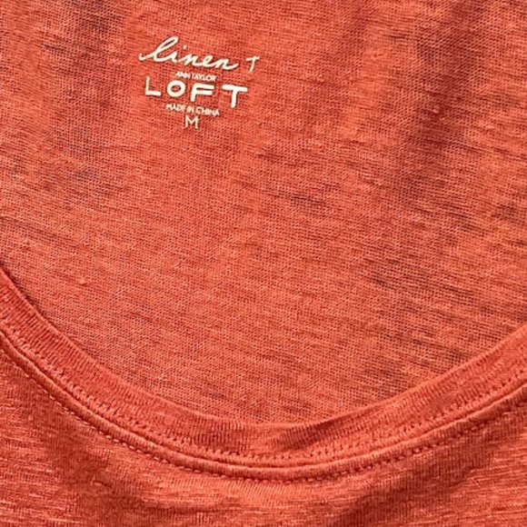 COPY - Women's Linen Loft t-shirt - Picture 2 of 3